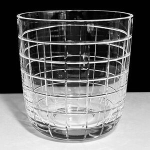 RALPH LAUREN ‘Monaco’ ICE BUCKET / Discontinued / HEAVY HAND-CUT CRYSTAL / Rare!